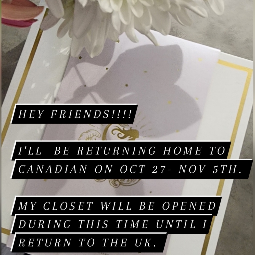 CLOSET WILL BE OPEN!!!!!